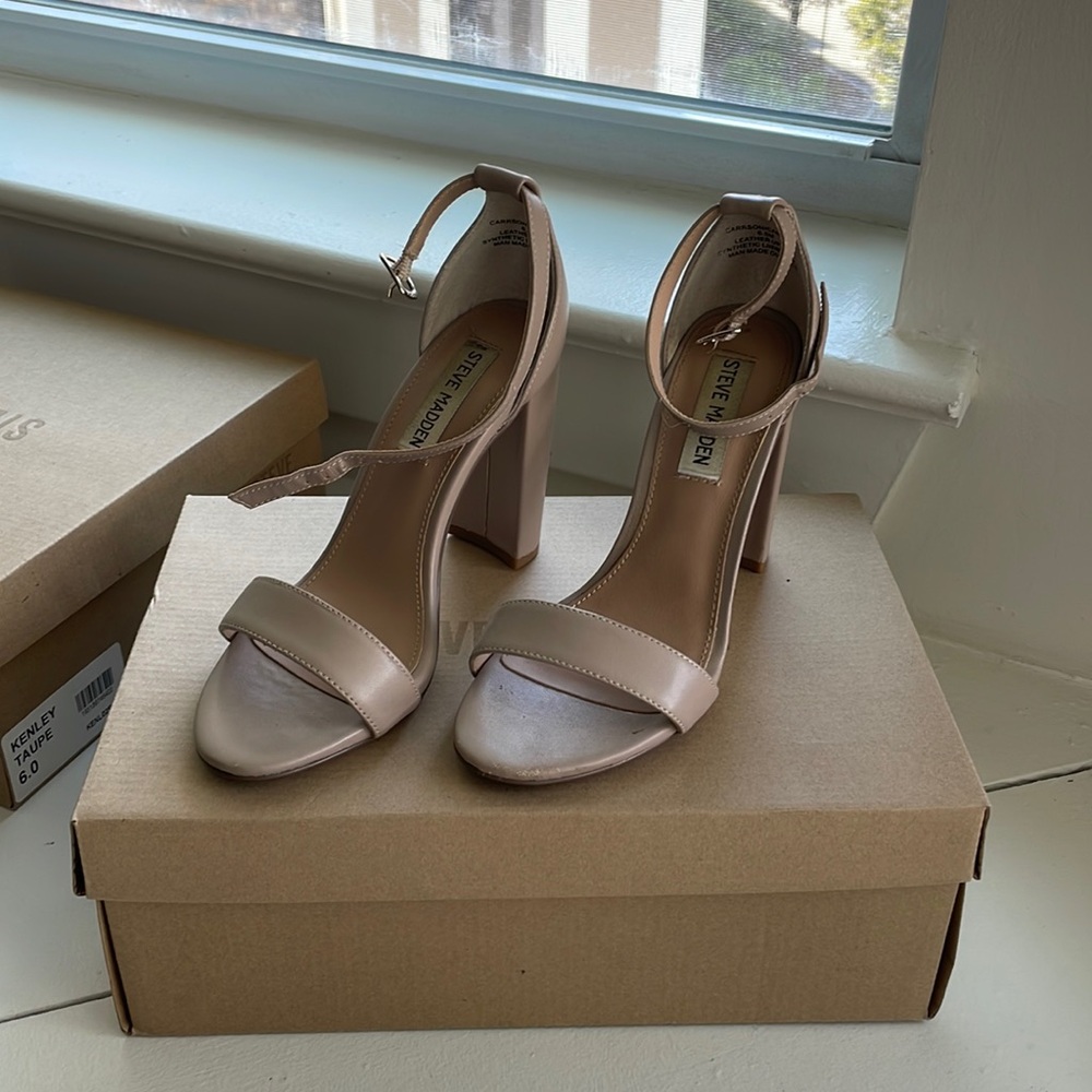 Steven Madden Nude Heels